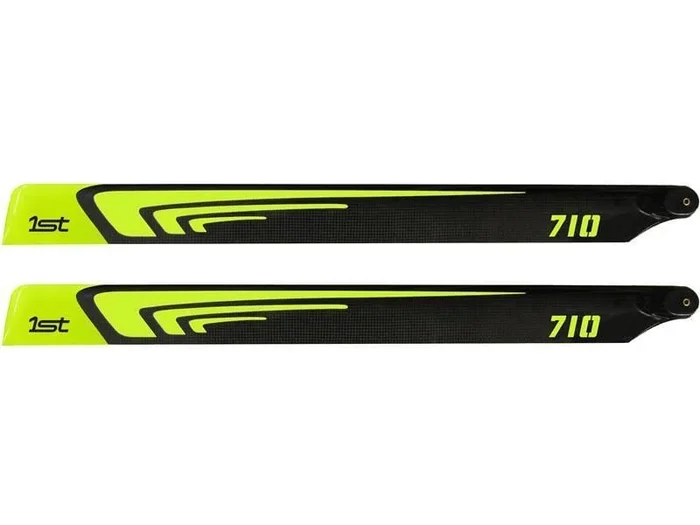 1st Main Blades CFK 710mm FBL Yellow