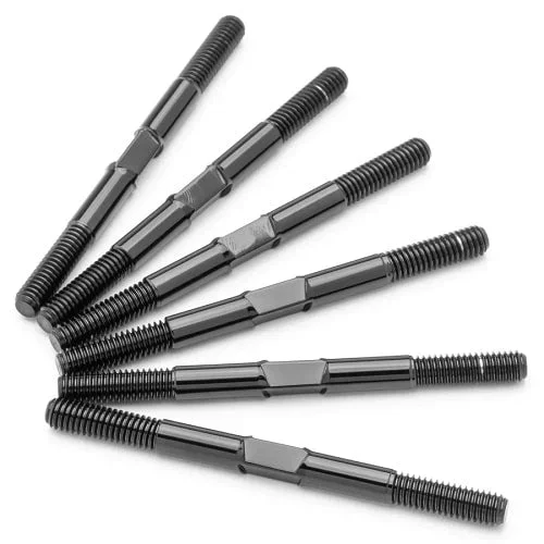 1UP Pro Duty Titanium Turnbuckle Set for Associated B6.4 & B6.4D Buggy 740811