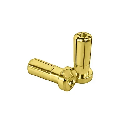 1Up Racing 190402 LowPro 5mm Bullet Plugs – 2pcs
