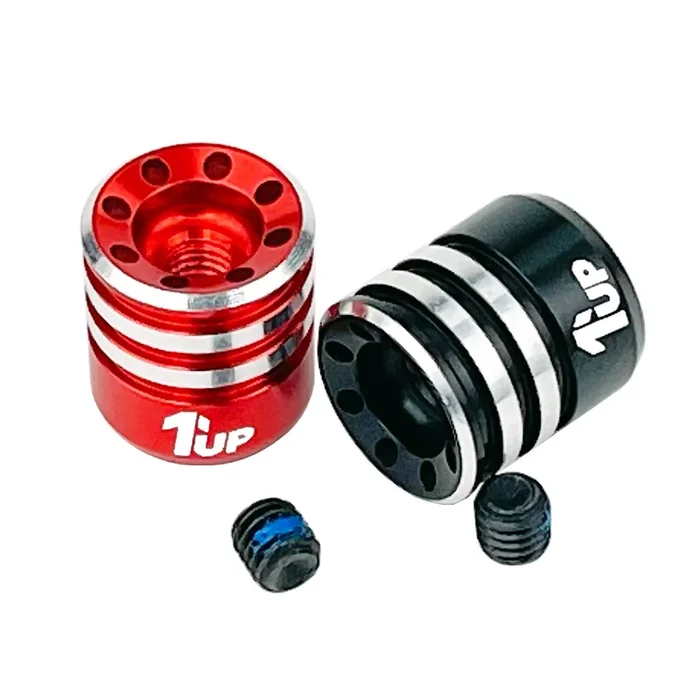 1UP Racing Heatsink Bullet Plug Grips fits LowPro Bullet Plugs