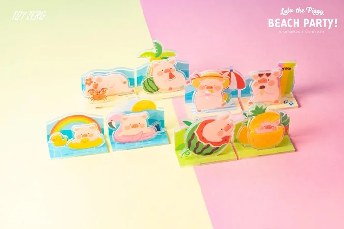 [52 Toys] Lulu Pig Beach Party acrylic stand