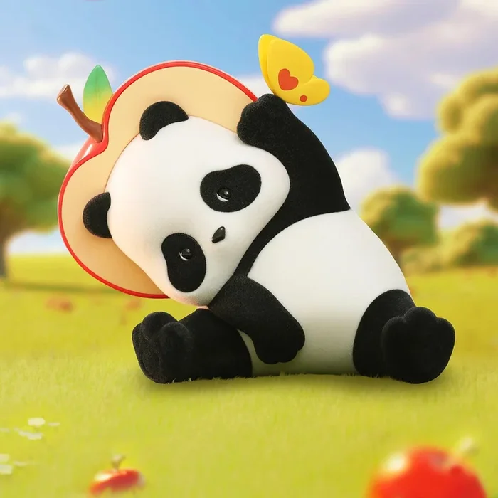52TOYS Panda Roll Limited Edition Panda In Apple Hat