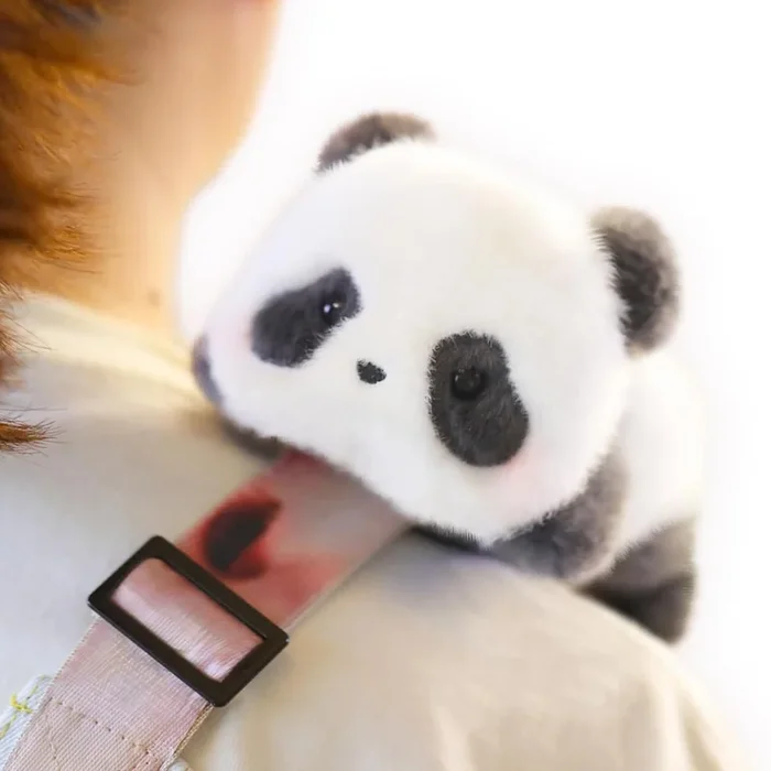 52TOYS Panda Roll Lying Down Stuffed Animal Plush Toy Shoulder