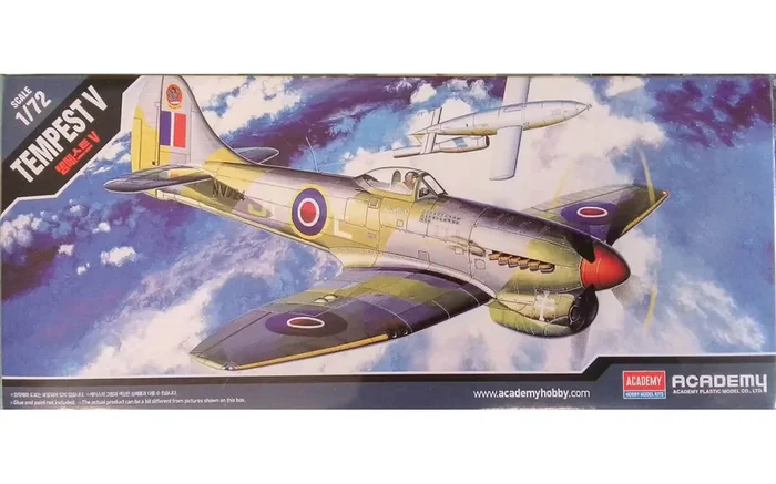 ACADEMY 12466 1/72 Hawker Tempest V Model Aircraft Kit