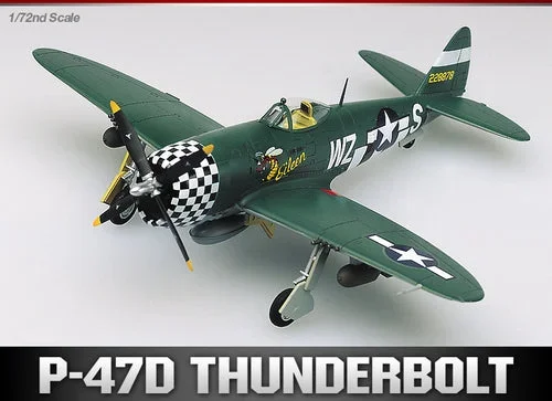ACADEMY 12474 1/72 P-47D Thunderbolt Eileen Model Kit
