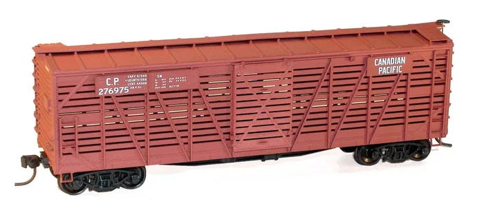 Accurail 47112 HO Scale 40′ Wood Stock Car Kit Canadian Pacific CP – NOS