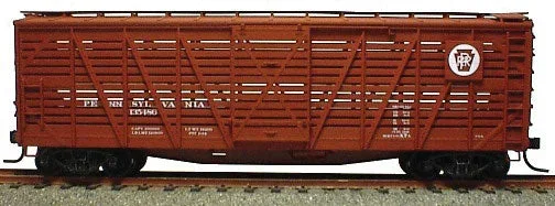 Accurail 4722 HO Scale 40′ Wood Stock Car Kit Pennsylvania PRR – NOS
