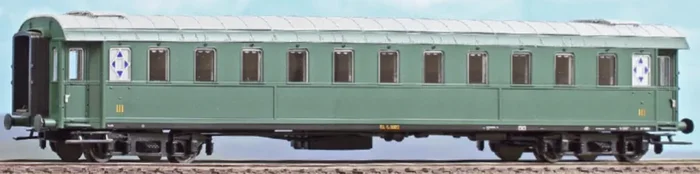 ACME 50390 HO Scale 3rd Class Passenger Coach Type 31000 FS Italia – NOS