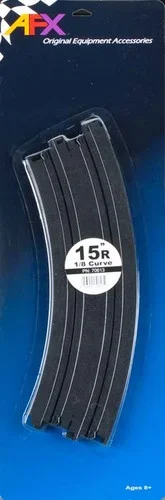 AFX 70613 15″ Curve Track 1/8 (2) HO Scale Slot Car