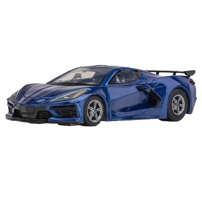 AFX Corvette C8 Riptide Blue Metallic Slot Car HO Scale Slot Car 22094