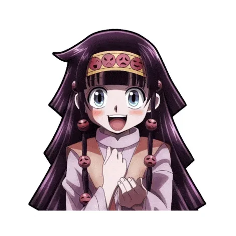 Alluka x Nanika Anime Car Decal Sticker – Hunter x Hunter | 12.4x13cm Motion Vinyl