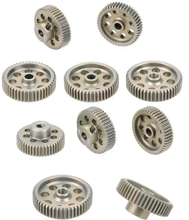 Aluminum Lightweight 64 Pitch (64p) Pinion Gears – Pick Your Size