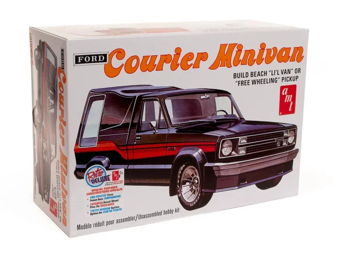 amt 1210 1/25 1978 Ford Courier Minivan Skill Level 2 Model Kit