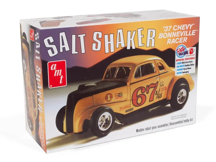 amt 1266 1/25 1937 Chevy Coupe Salt Shaker Skill Level 2 Model Kit