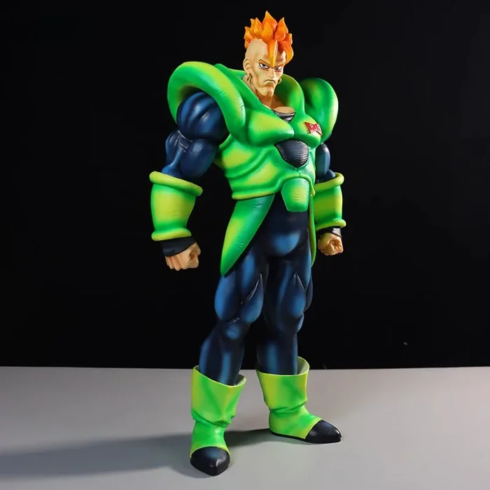 Android 16 коллекционная фигура – Dragon Ball Z, 41 см, высокая деталь, героическая поза