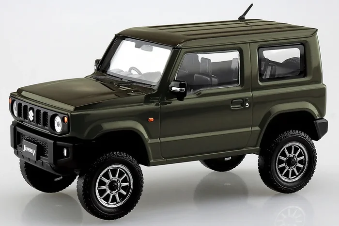 Aoshima 06678 1/32 The Snap Kit #08-SP1 Jungle Green Suzuki Jimny Custom