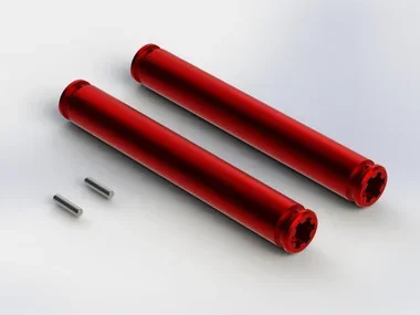 ARRMA AR310562 Slider Driveshaft 80mm (2) Nero