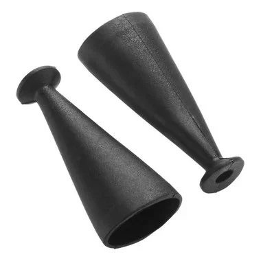 ARRMA AR330342 Rubber Shock Boot 40mm Black (2) Nero