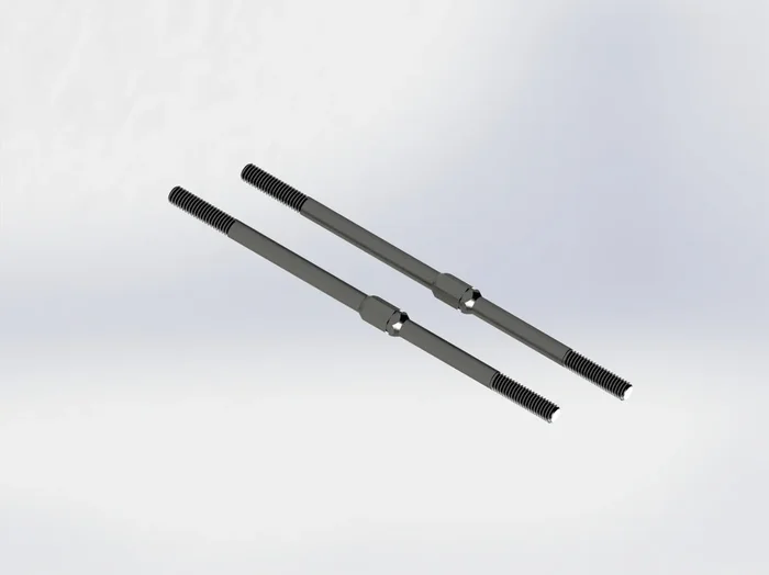 ARRMA AR340071 4x95mm Steel Turnbuckles for 6S Vehicles 2 Pack