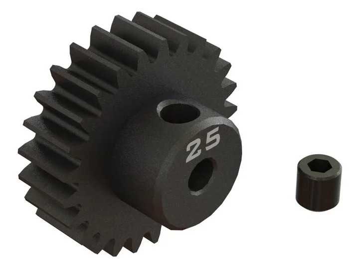 Arrma ARA311087 25T 0.8Mod 1/8″ Bore CNC Steel Pinion Gear