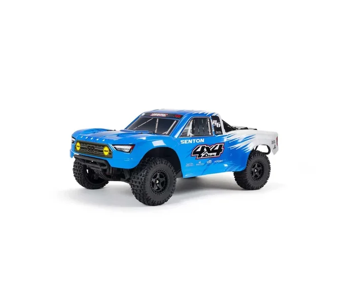 ARRMA ARA4203XV3T2 SENTON 4×4 MEGA 550 Brushed 1/10 Short Course Truck – Blue
