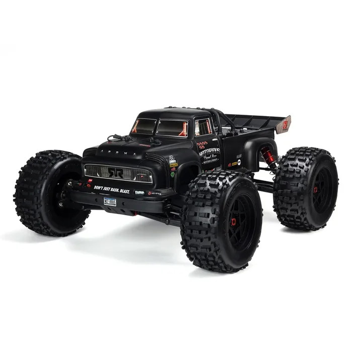 ARRMA ARA8611V5T1 NOTORIOUS 6S 4WD BLX 1/8 Stunt Truck RTR Black