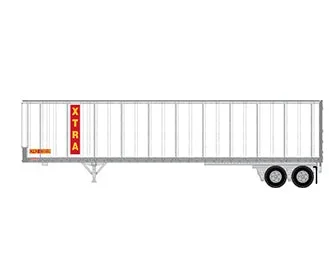 Athearn 13839 N Scale 45′ Fruehauf Z-Van Trailer Xtra Lease CFKZ 631019