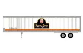 Athearn 15524 HO Scale 45′ Trailer Southern Pacific SPLZ 250292