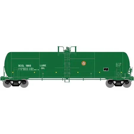 Athearn 15924 HO Scale RTC 20,900 Gallon Acid Tank Car British Columbia Railway BCOL 1966