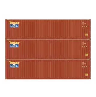 Athearn 17441 N Scale 40′ High Cube Container MOL 3 Pack #2
