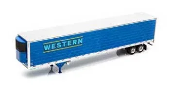 Athearn 17907 HO Scale 53′ Utility Reefer Trailer Western Distribution 529