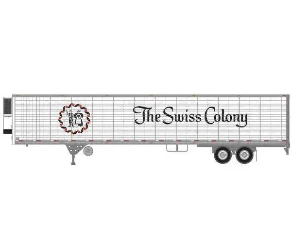Athearn 26768 HO Scale 53′ Utility Reefer Trailer Swiss Colony 118