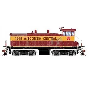Athearn 28757 HO Scale EMD SW1500 Wisconsin Central WC 1568 DCC Sound