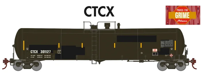 Athearn 29935 HO Scale 30,000 Gallon Ethanol Tank Car CTCX 3 Pack #3