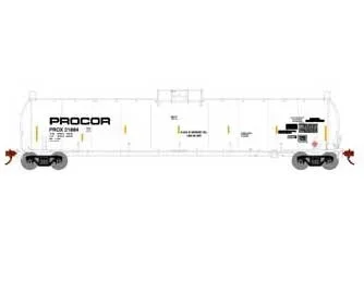Athearn 3585 N Scale 33,900 Gallon Tank Car Procor “Early” PROX 31884