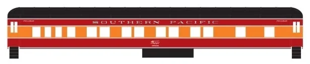 Athearn 78786 HO Scale Heavyweight Passenger Car Pullman Southern Pacific Daylight SP 8006 – USED