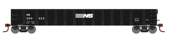 Athearn 8187 HO Scale 52′ Mill Gondola Norfolk Southern NS 200323
