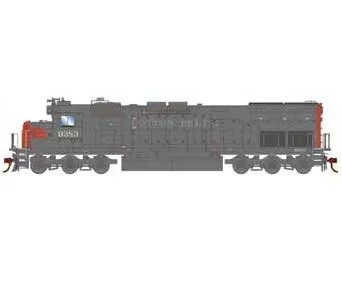 Athearn 86878 HO Scale EMD SD45T-2 Cotton Belt 9383 Primed for Grime