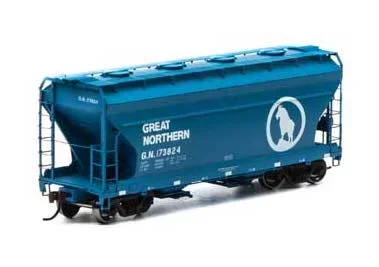 Athearn 93925 HO Scale ACF 2970 Covered Hopper Great Northern GN 173824