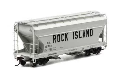 Athearn 93994 HO Scale ACF 2970 Covered Hopper Rock Island RI 12369
