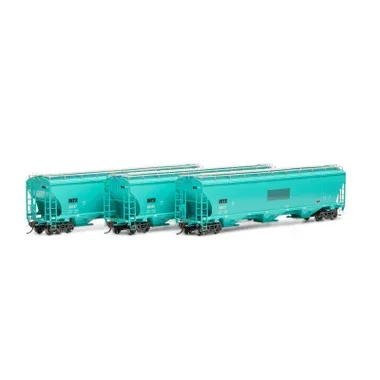 Athearn ATHG97153 Trinity Covered Hoppers -INTX # 1 Freight Car (3) HO Scale