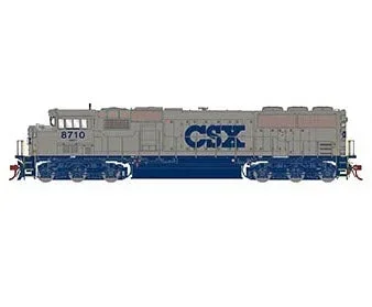 Athearn Genesis 2.0 G75636 HO Scale SD60M Tri-Clops “Alternate History” CSXT 8710 DCC Sound