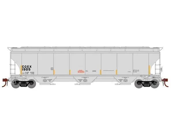 Athearn Genesis G1076 HO Scale Trinity 5161 Covered Hopper Cargill CGEX 1905