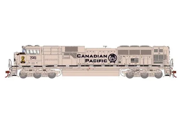 Athearn Genesis G1148 HO Scale SD70ACU Canadian Pacific CP ‘Military Tribute’ 7021 DC