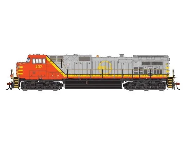 Athearn Genesis G1229 HO Scale Dash 9-44CW Quebec, North Shore & Labrador QNSL 407 DCC/Sound