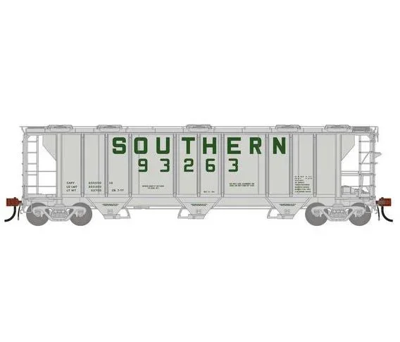 Athearn Genesis G1277 HO Scale PS-2 2893 Covered Hopper Southern SOU 93263
