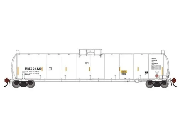 Athearn Genesis G1506 HO Scale 33K LPG Tank Car Exxon Mobil BMLX 34320