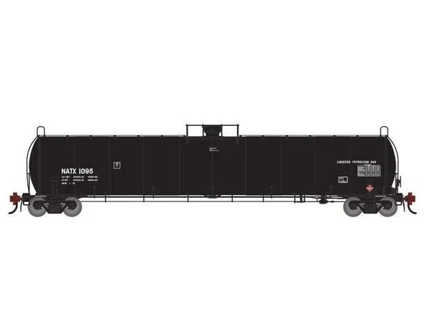 Athearn Genesis G1516 HO Scale 33K LPG Tank Car North American Tank Line NATX 1095