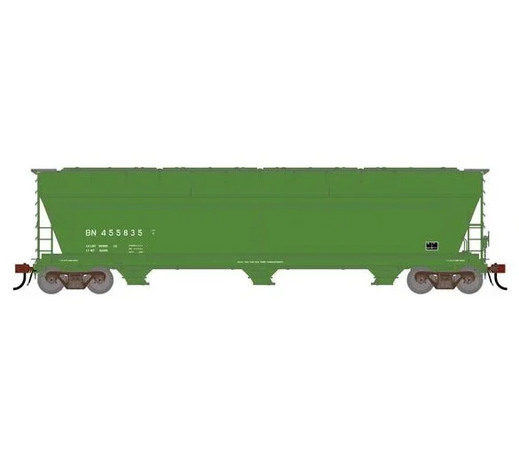 Athearn Genesis G1535 HO Scale ACF 4600 Covered Hopper Burlington Northern BN 455835