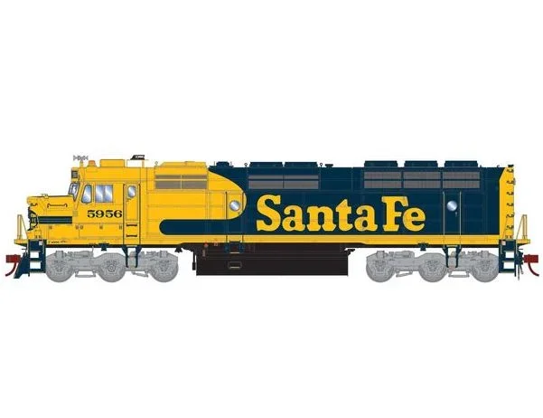 Athearn Genesis G18369 HO Scale EMD F45u Rebuilt Santa Fe ATSF 5956 DCC & Sound